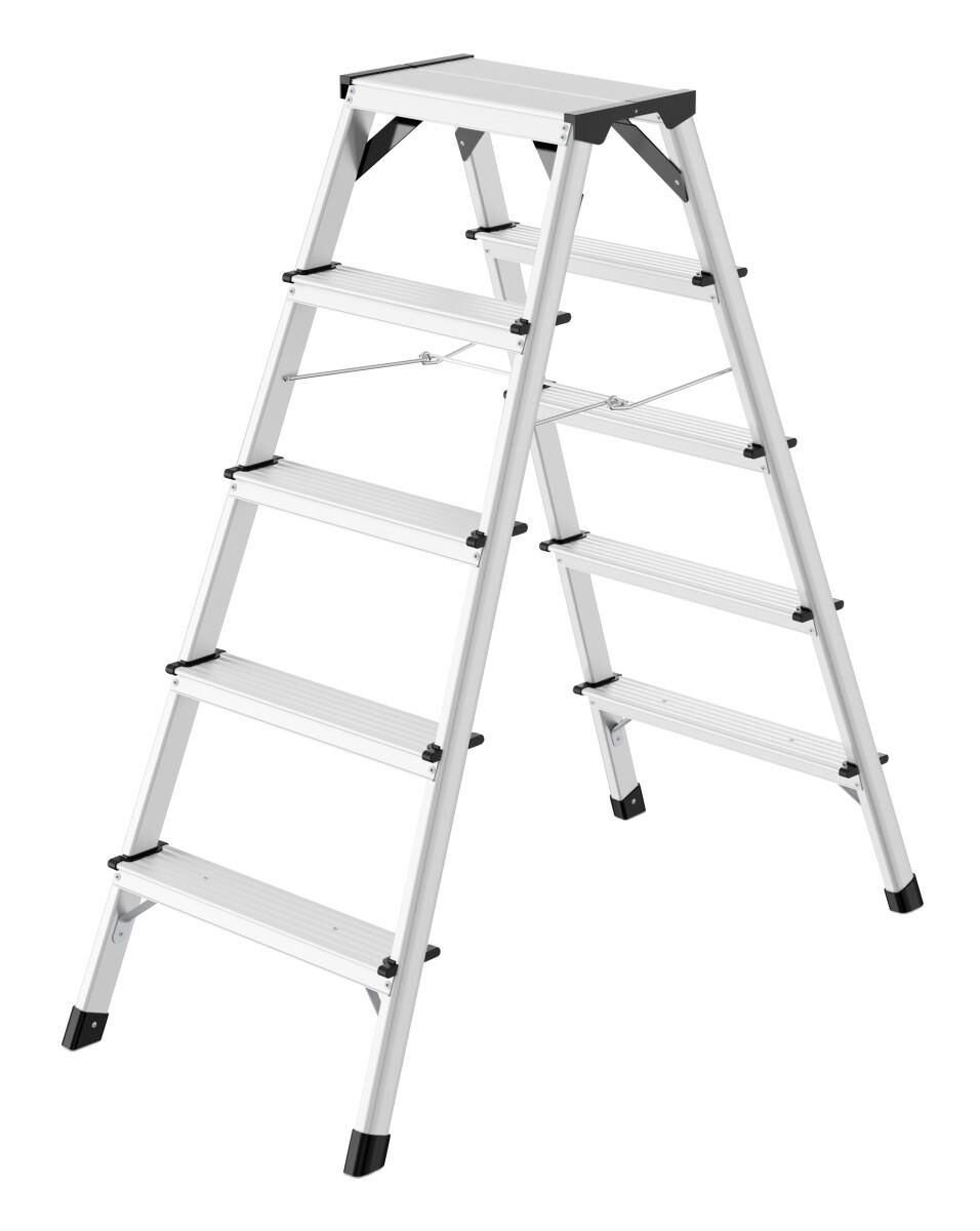 Hailo D60 Standardline 2x5 Basamaklı Alüminyum Merdiven