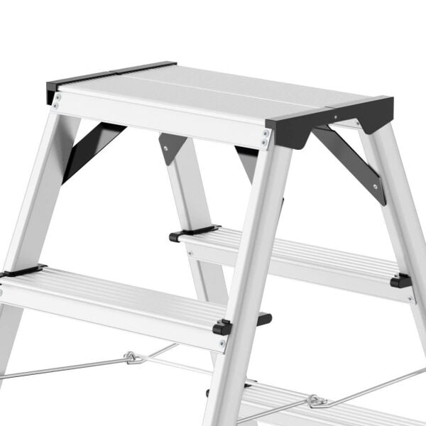 Hailo D60 Standardline 2x5 Basamaklı Alüminyum Merdiven