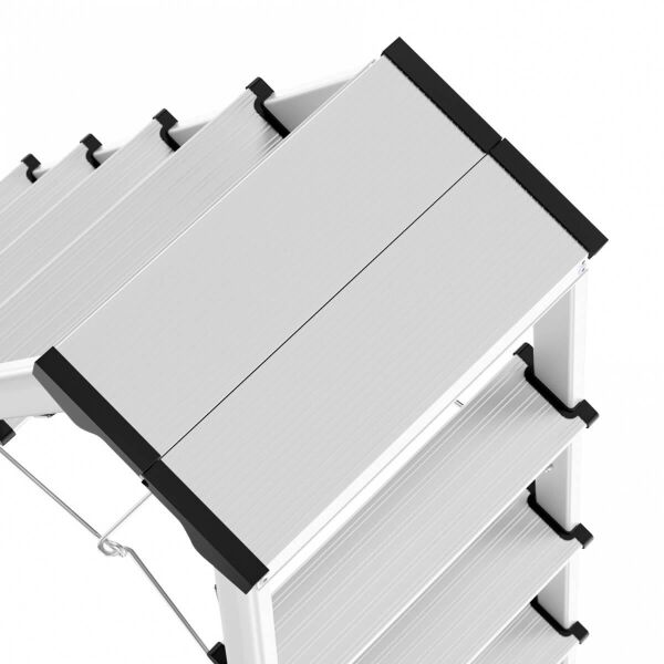 Hailo D60 Standardline 2x5 Basamaklı Alüminyum Merdiven