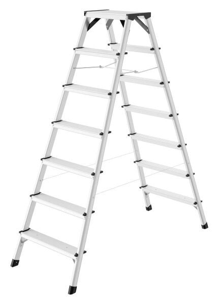 Hailo D60 Standardline 2x7 Basamaklı Alüminyum Merdiven