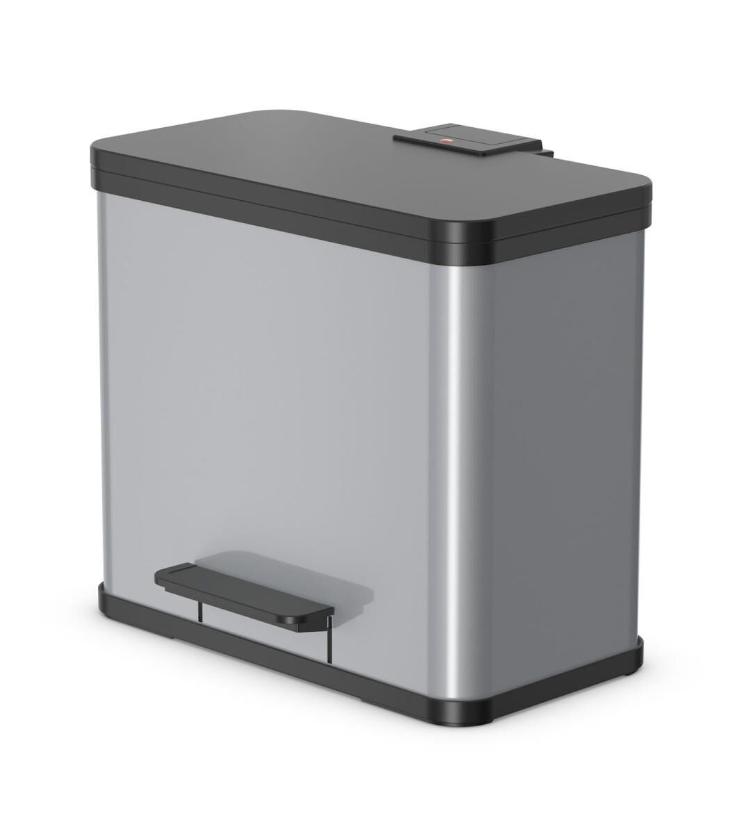 Hailo Öko Trio Plus L Gri Çöp Kovası - 27 L