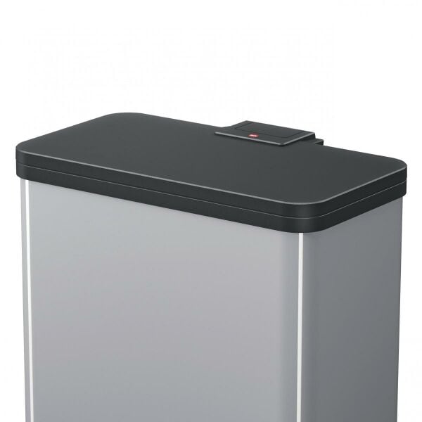 Hailo Öko Trio Plus L Gri Çöp Kovası - 27 L