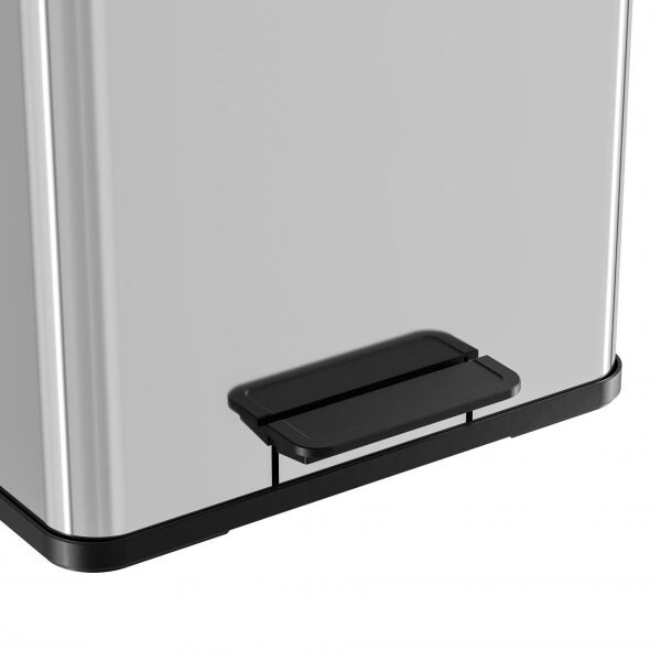 Hailo Öko Trio Plus L Paslanmaz Çelik Çöp Kovası - 27 L