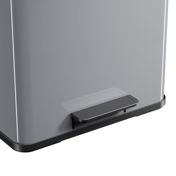 Hailo Öko Duo Plus L Gri Çöp Kovası - 26 L