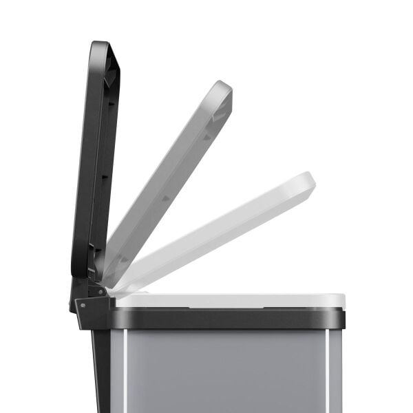 Hailo Öko Duo Plus M Gri Çöp Kovası - 18 L