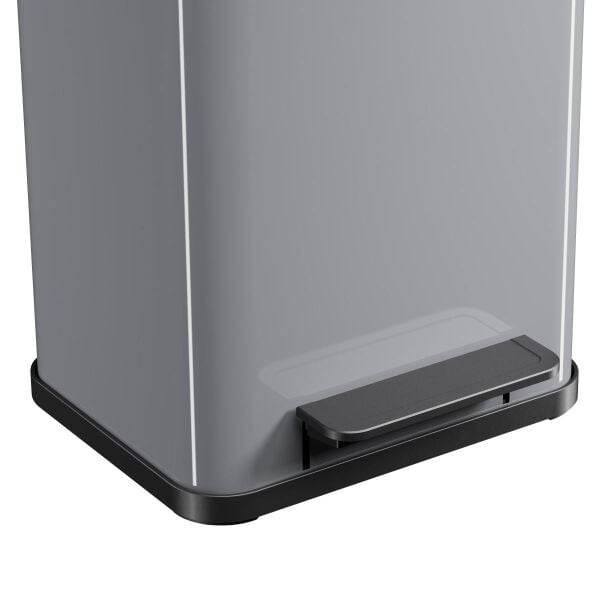 Hailo Öko Uno Plus M Gri Çöp Kovası - 17 L