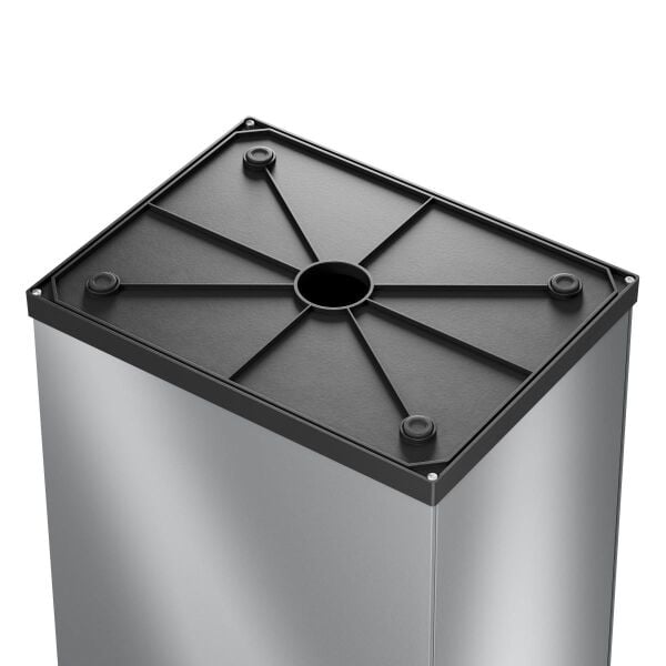 Hailo Big-Box Swing XL Gri Çöp Kovası - 52 L