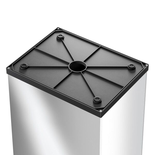 Hailo Big-Box Swing L Paslanmaz Çelik Çöp Kovası - 35 L