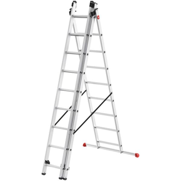 Hailo HobbyStep 3x9 Asılabilir Basamaklı Alüminyum Merdiven