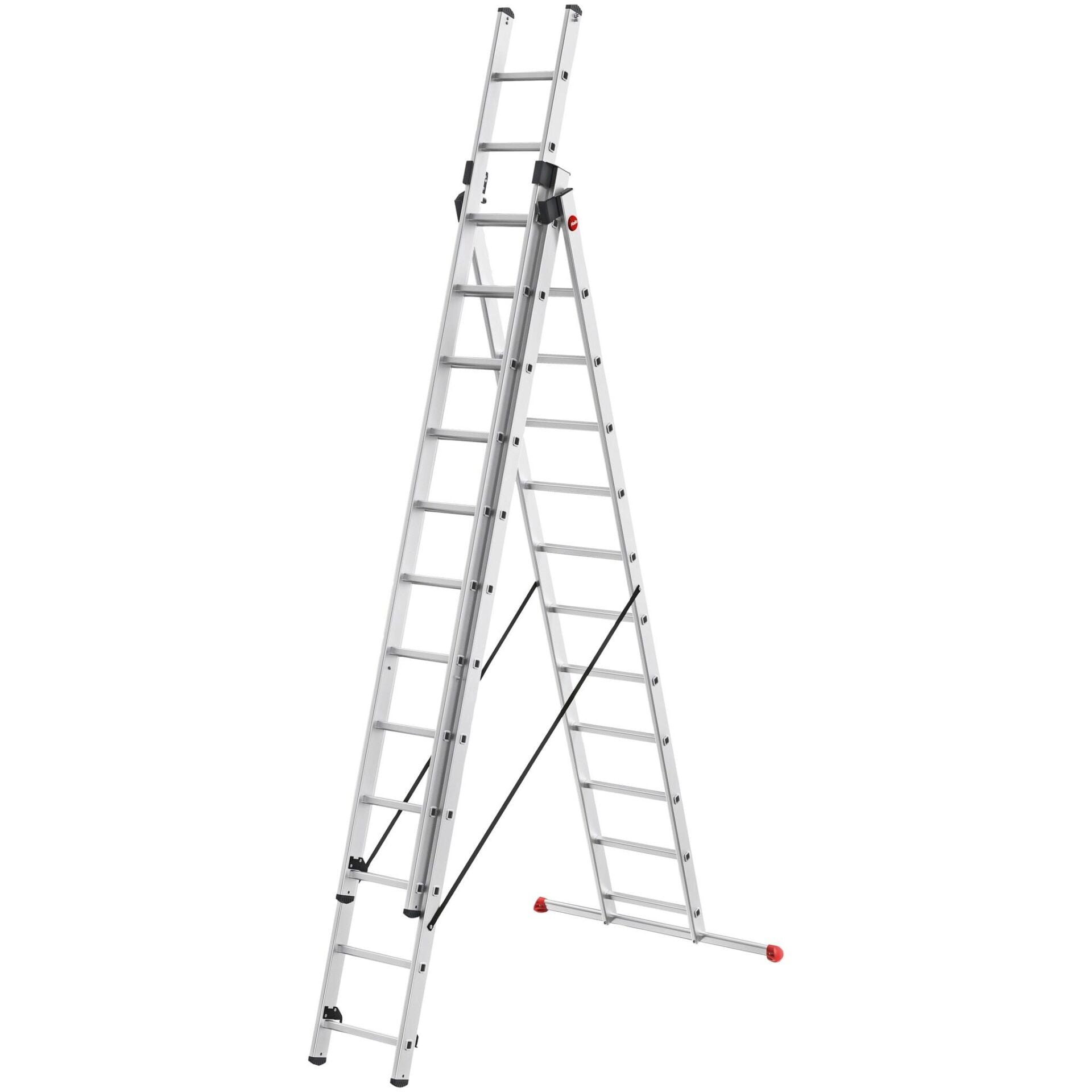 Hailo HobbyStep 3x12 Asılabilir Basamaklı Alüminyum Merdiven