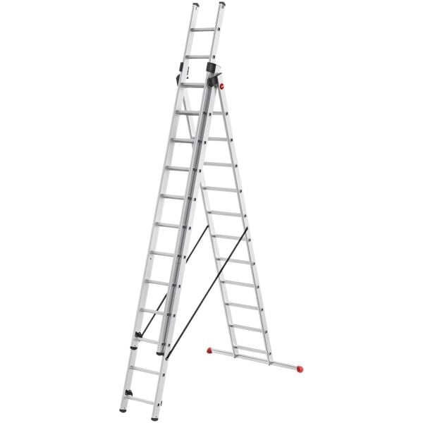 Hailo HobbyStep 3x12 Asılabilir Basamaklı Alüminyum Merdiven