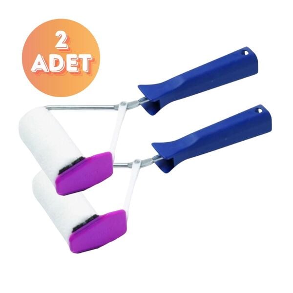 Linomat S100 Kestirme Aparatlı Boya Rulosu 2'li - 10 Cm