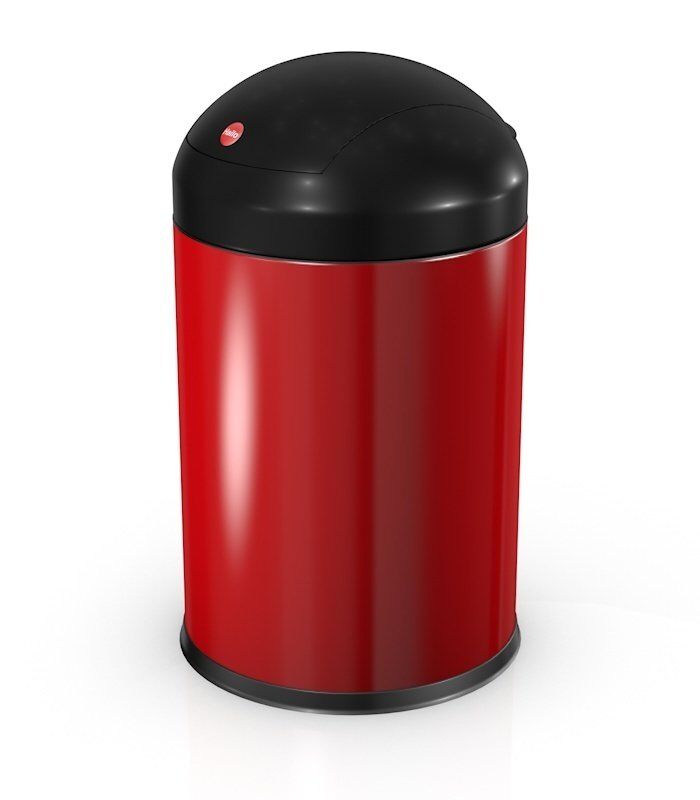 Hailo Sienna Swing S Kırmızı Çöp Kovası - 4 L
