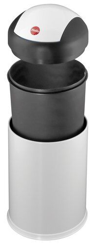 Hailo Sienna Swing S Beyaz Çöp Kovası - 4 L