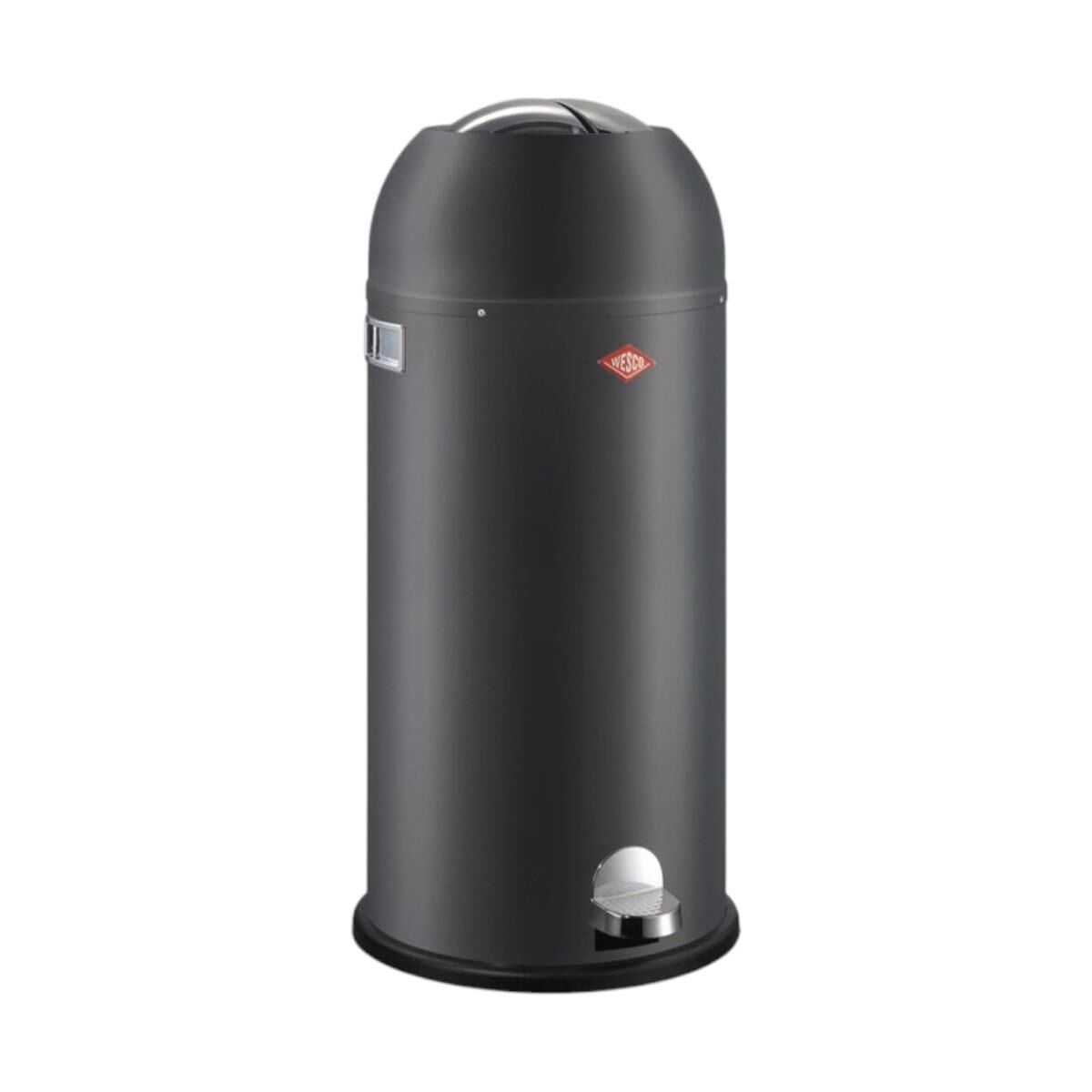 Wesco Kickmaster Maxi Graphite Matt Çöp Kovası - 40 L