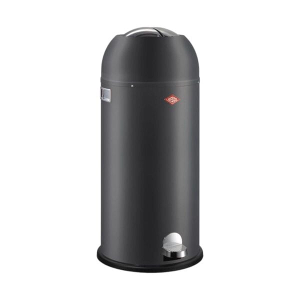 Wesco Kickmaster Maxi Graphite Matt Çöp Kovası - 40 L