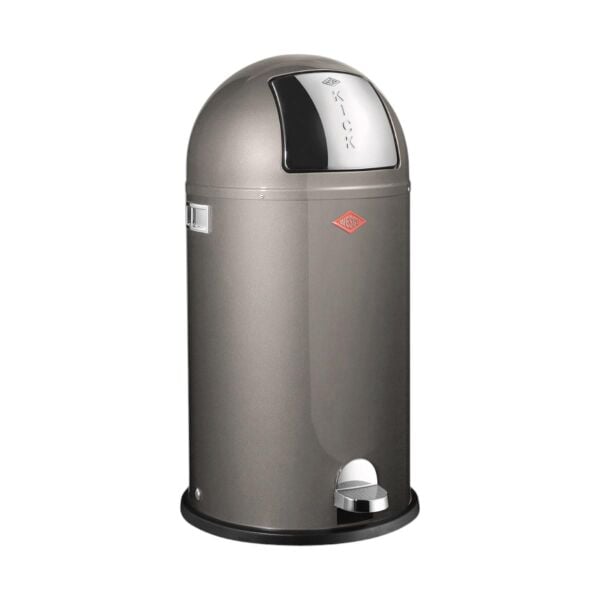 Wesco Kickboy Graphite Çöp Kovası - 40 L