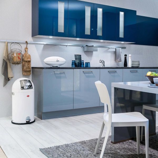 Wesco Kickboy Graphite Çöp Kovası - 40 L