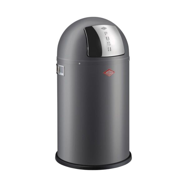 Wesco Pushboy Jr. Graphite Matt Çöp Kovası - 22 L