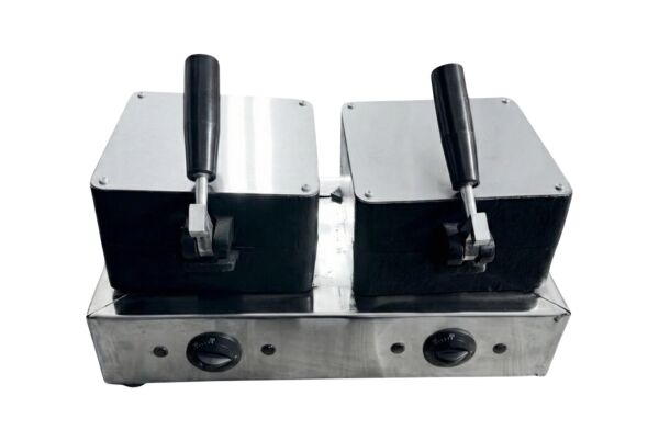 Çiftli 20x20 cm Kornet Makinesi