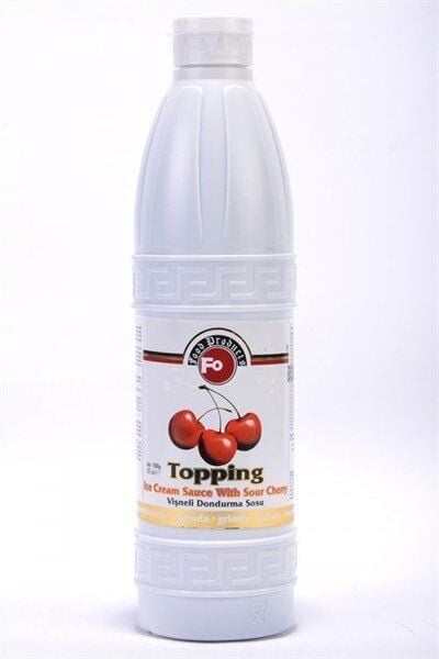 Fo Vişneli Topping Sos - 1 Kg
