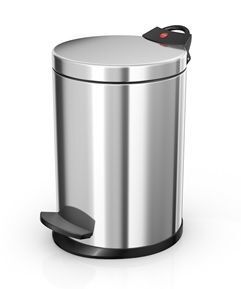 Hailo T2 Paslanmaz Çelik Çöp Kovası - 4 L