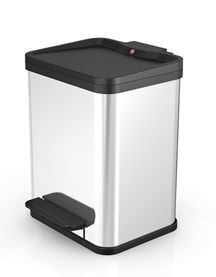 Hailo Öko Duo Paslanmaz Çelik Çöp Kovası - 22 L