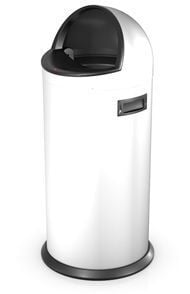 Hailo Quick Beyaz Çöp Kovası - 50 L