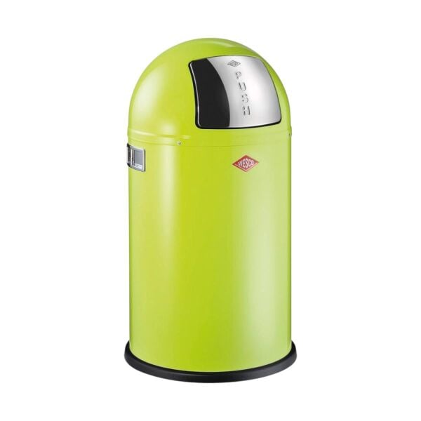 Wesco Pushboy Jr. Limegreen Çöp Kovası - 22 L
