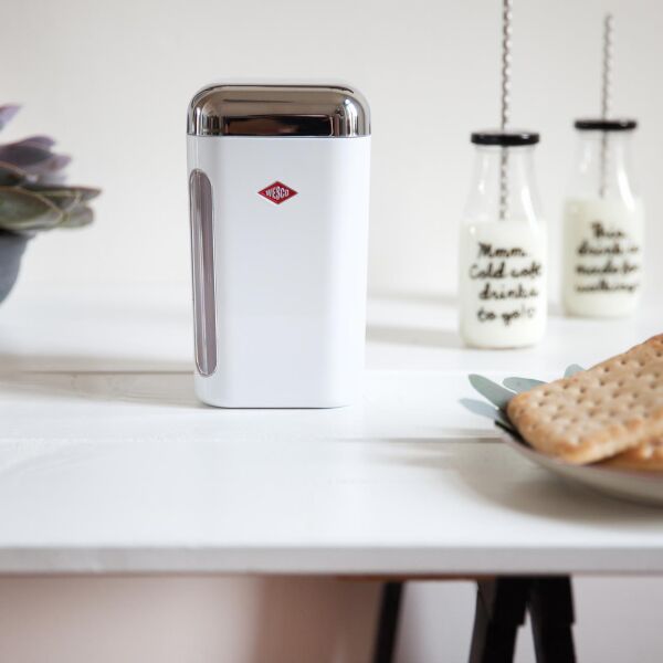 Wesco Canister Kırmızı Kare Saklama Kabı