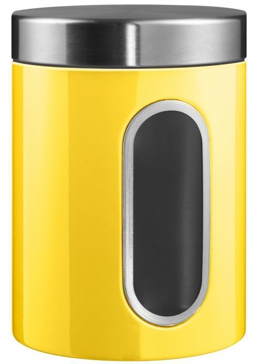 Wesco Canister Sarı Oval Saklama Kabı