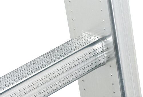 Hailo S100 Profilot 2x9 +1x8 Basamaklı Alüminyum Merdiven